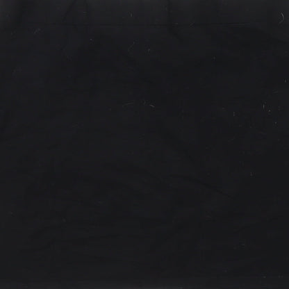 H&M Womens Black Cotton Straight & Pencil Skirt Size S