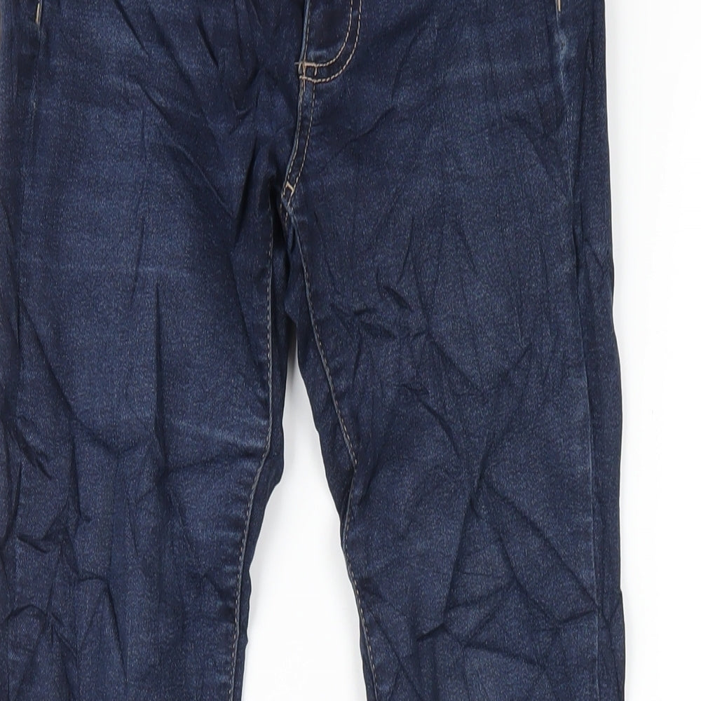 Gap Womens Blue Cotton Skinny Jeans Size S L31 in Regular Zip