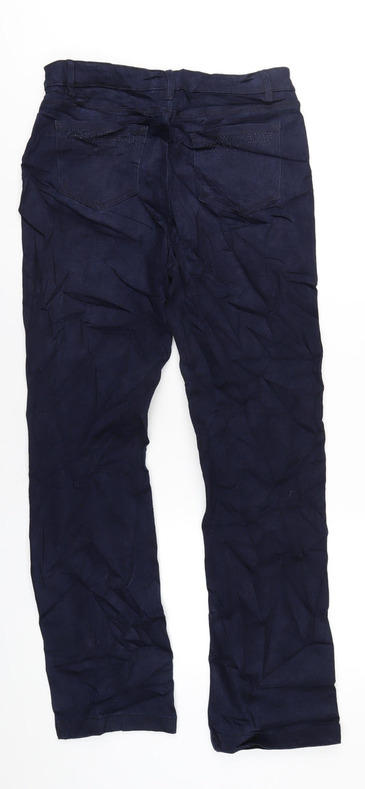 Womens UK Size 12 Marks and Spencer Regular Fit Skinny Blue Jeans