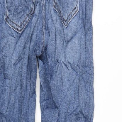 Womens UK Size 8 Marks and Spencer Regular Fit Skinny Blue Jeans