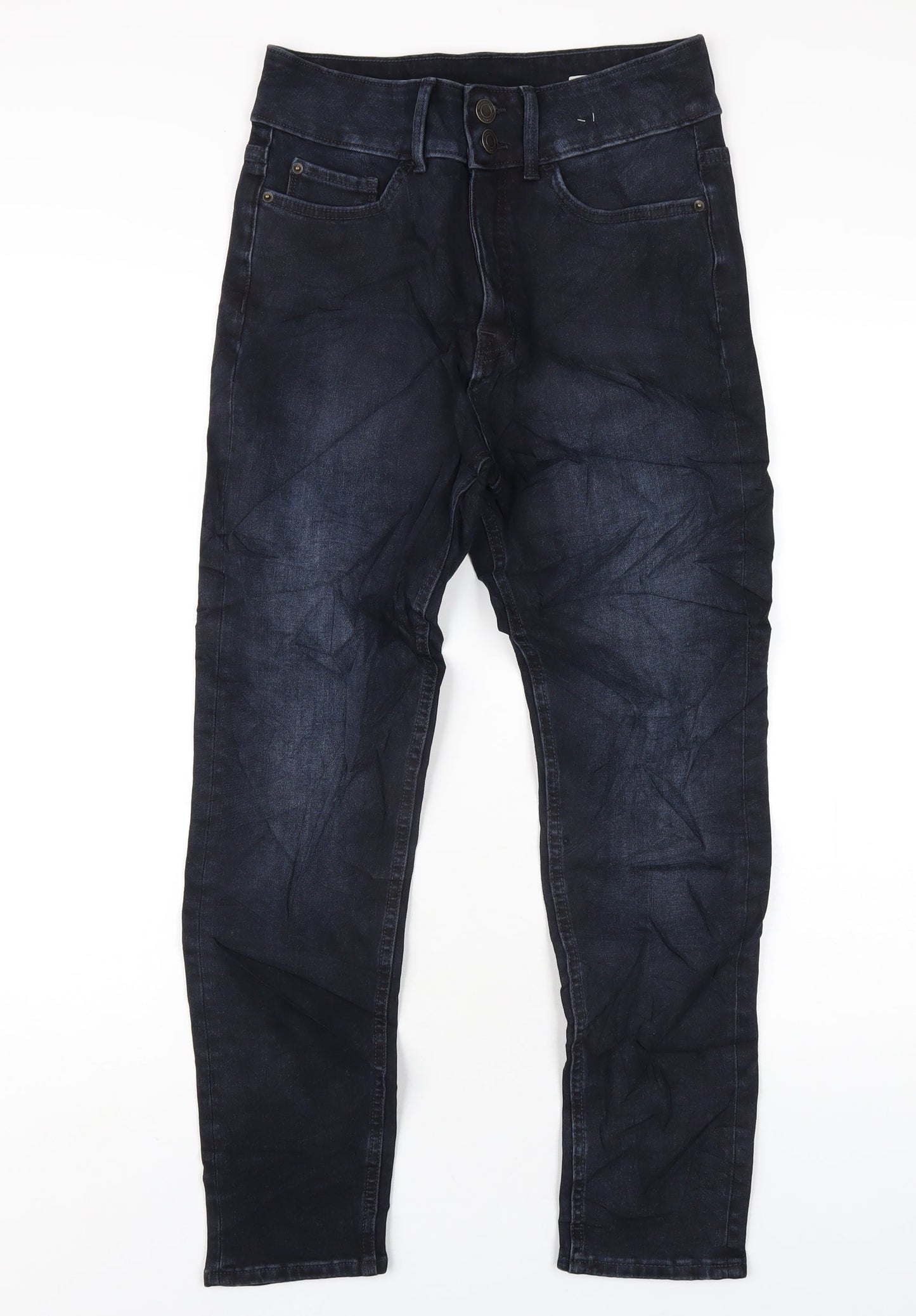 Womens UK Size 10 Marks and Spencer Regular Fit Skinny Blue Jeans