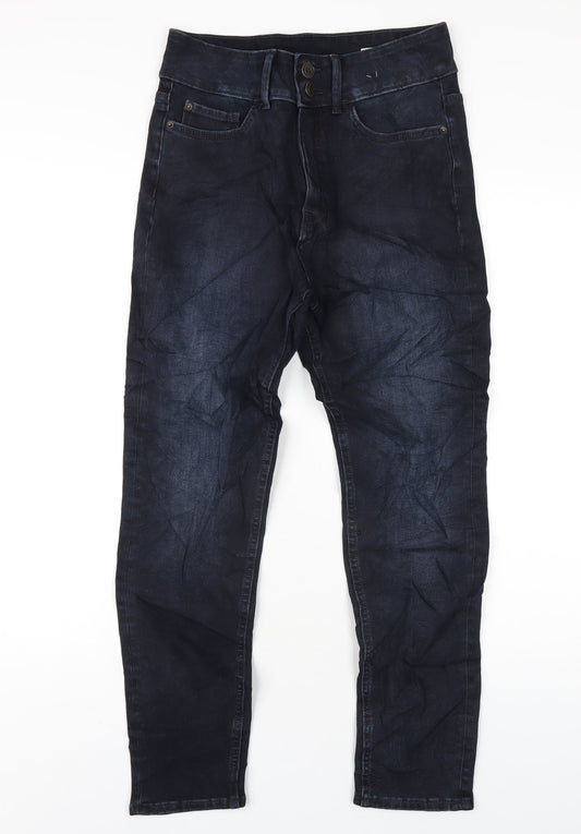 Womens UK Size 10 Marks and Spencer Regular Fit Skinny Blue Jeans