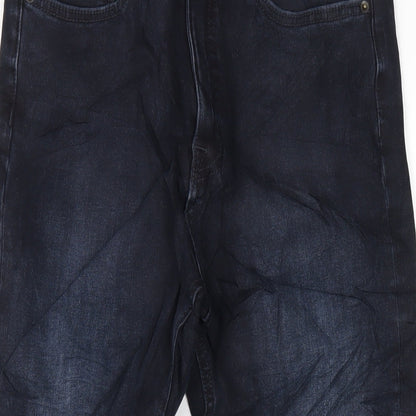 Womens UK Size 10 Marks and Spencer Regular Fit Skinny Blue Jeans