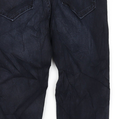 Womens UK Size 10 Marks and Spencer Regular Fit Skinny Blue Jeans