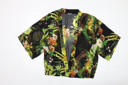 Apricot Womens Multicoloured Floral Polyester Cover Up Size M