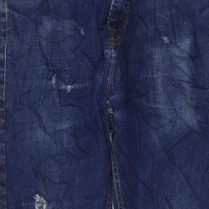 Mens UK Size 33 in NEXT Regular Fit Straight Blue Jeans