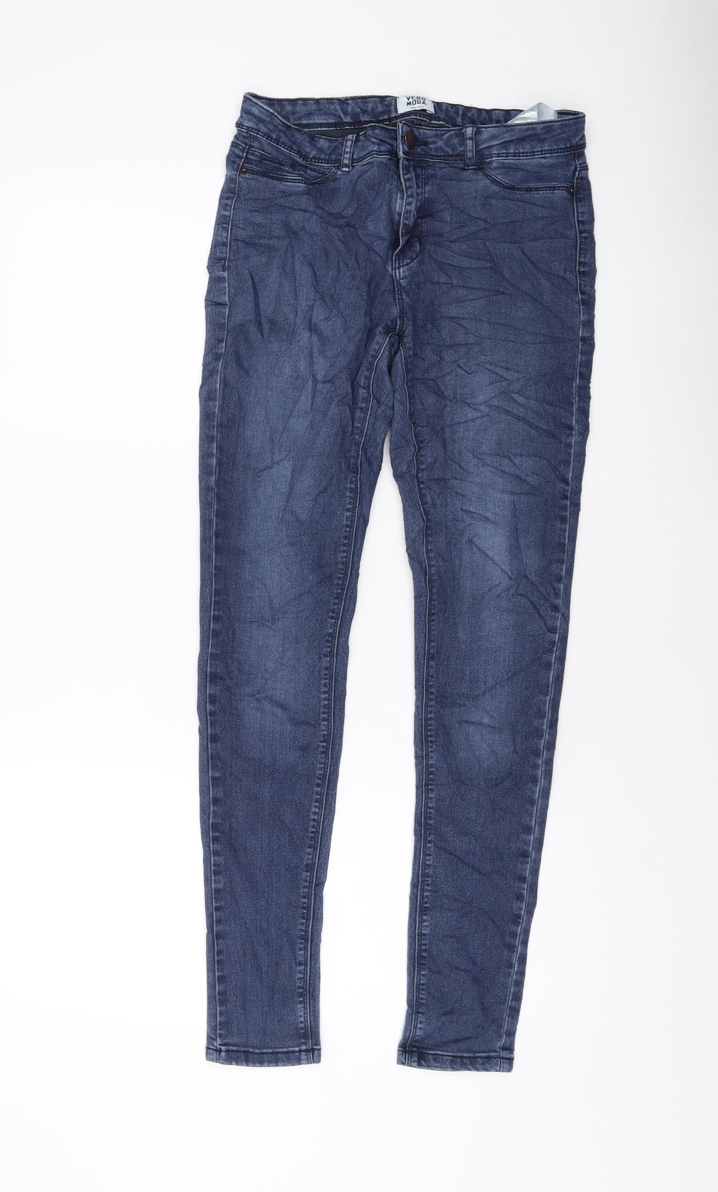 Womens UK Size 28 in VERO MODA Regular Fit Skinny Blue Jeans