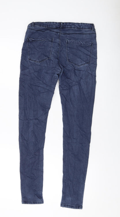 Womens UK Size 28 in VERO MODA Regular Fit Skinny Blue Jeans