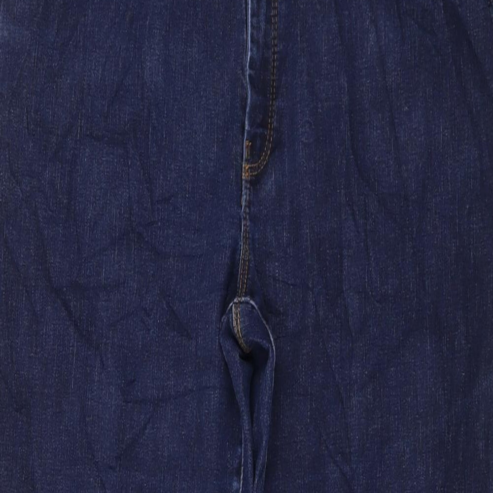 Womens UK Size 32 in Marks and Spencer Regular Fit Straight Blue Jeans