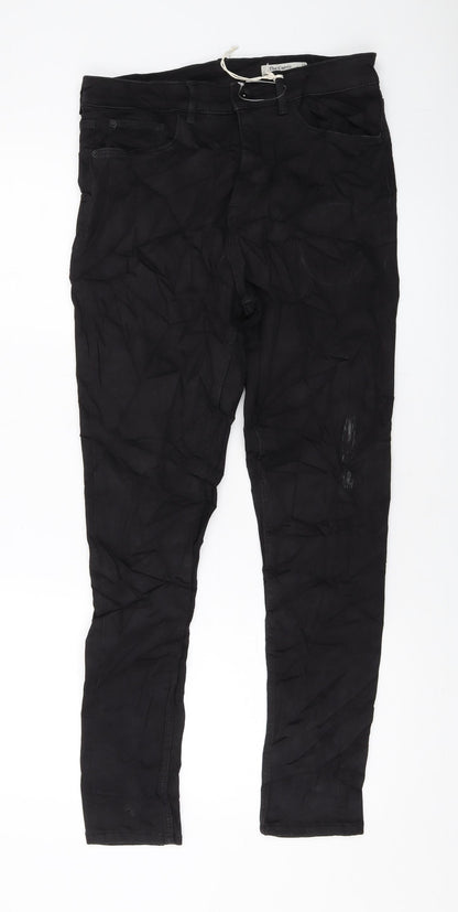Womens UK Size 12 Marks and Spencer Regular Fit Skinny Black Jeans