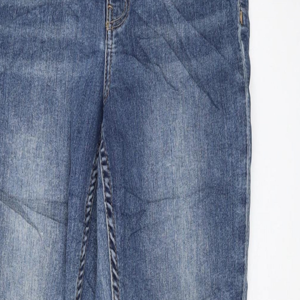 Womens UK Size 12 H&M Regular Fit Skinny Blue Jeans
