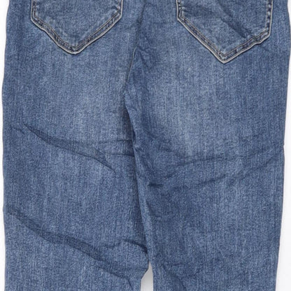 Womens UK Size 12 H&M Regular Fit Skinny Blue Jeans