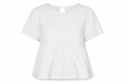 Womens UK Size L H&M White Basic T-Shirt