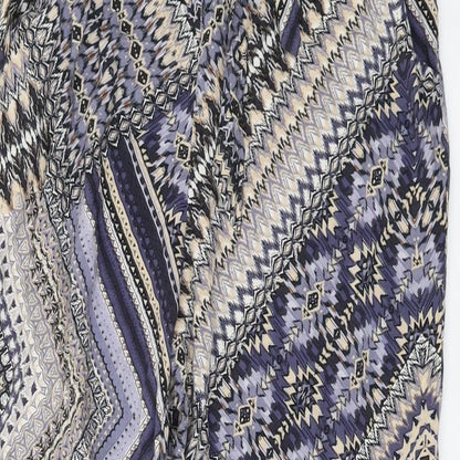 Womens UK Size 10 Wallis Regular Fit  Multicoloured Trousers