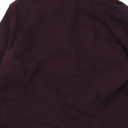 Womens UK Size 12 MORE & MORE Purple Basic Button-Up