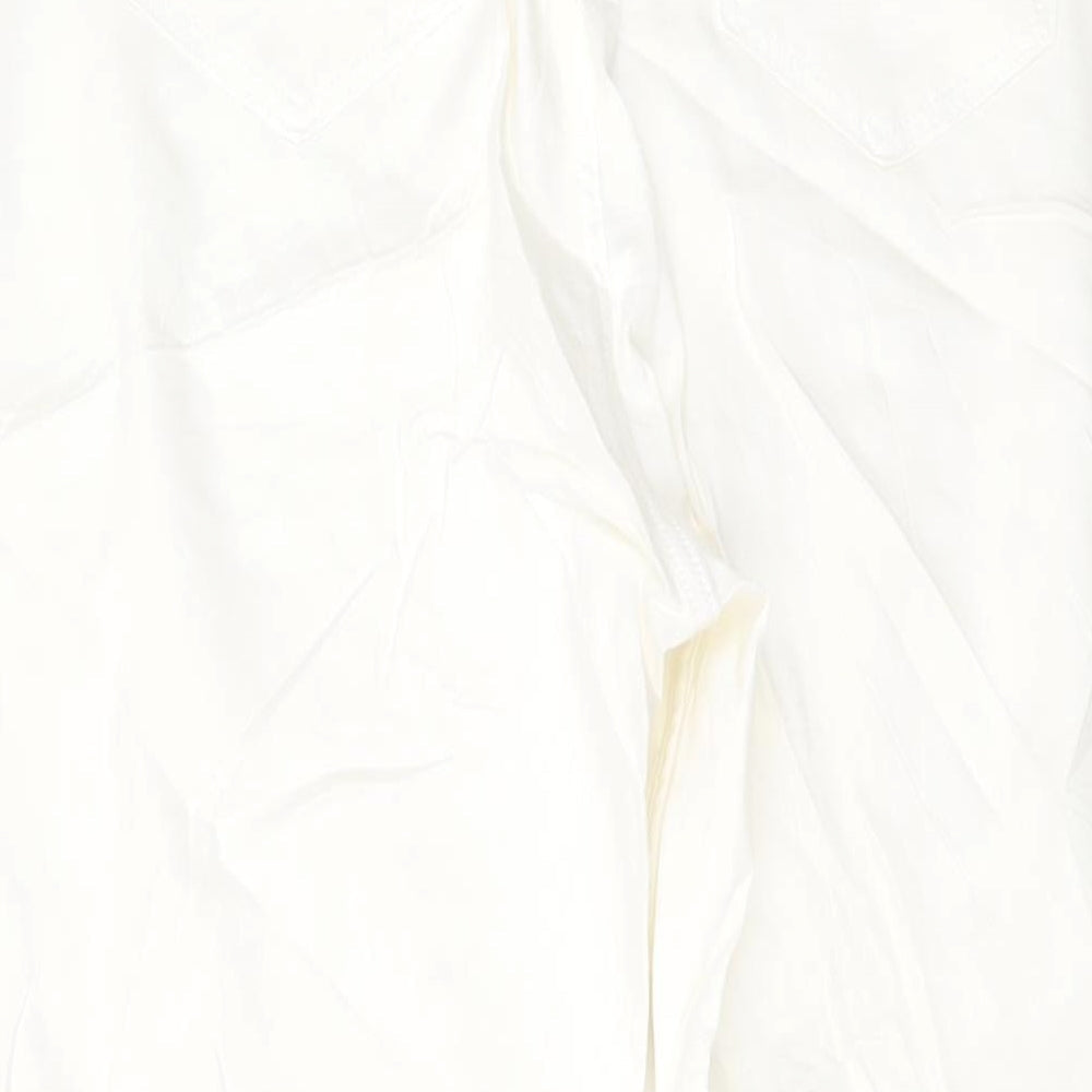 Womens UK Size 18 Marks and Spencer Regular Fit Skinny Ivory Jeans