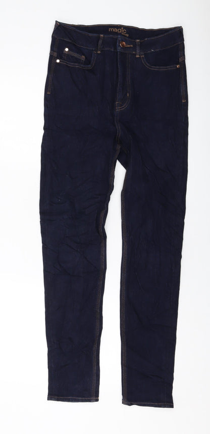 Womens UK Size 10 Marks and Spencer Regular Fit Skinny Blue Jeans