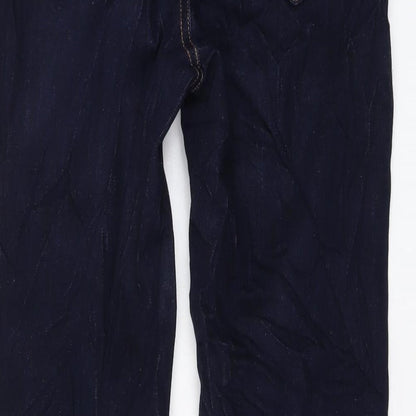 Womens UK Size 10 Marks and Spencer Regular Fit Skinny Blue Jeans