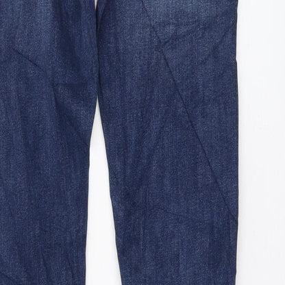 Womens UK Size 6 Marks and Spencer Regular Fit Skinny Blue Jeans