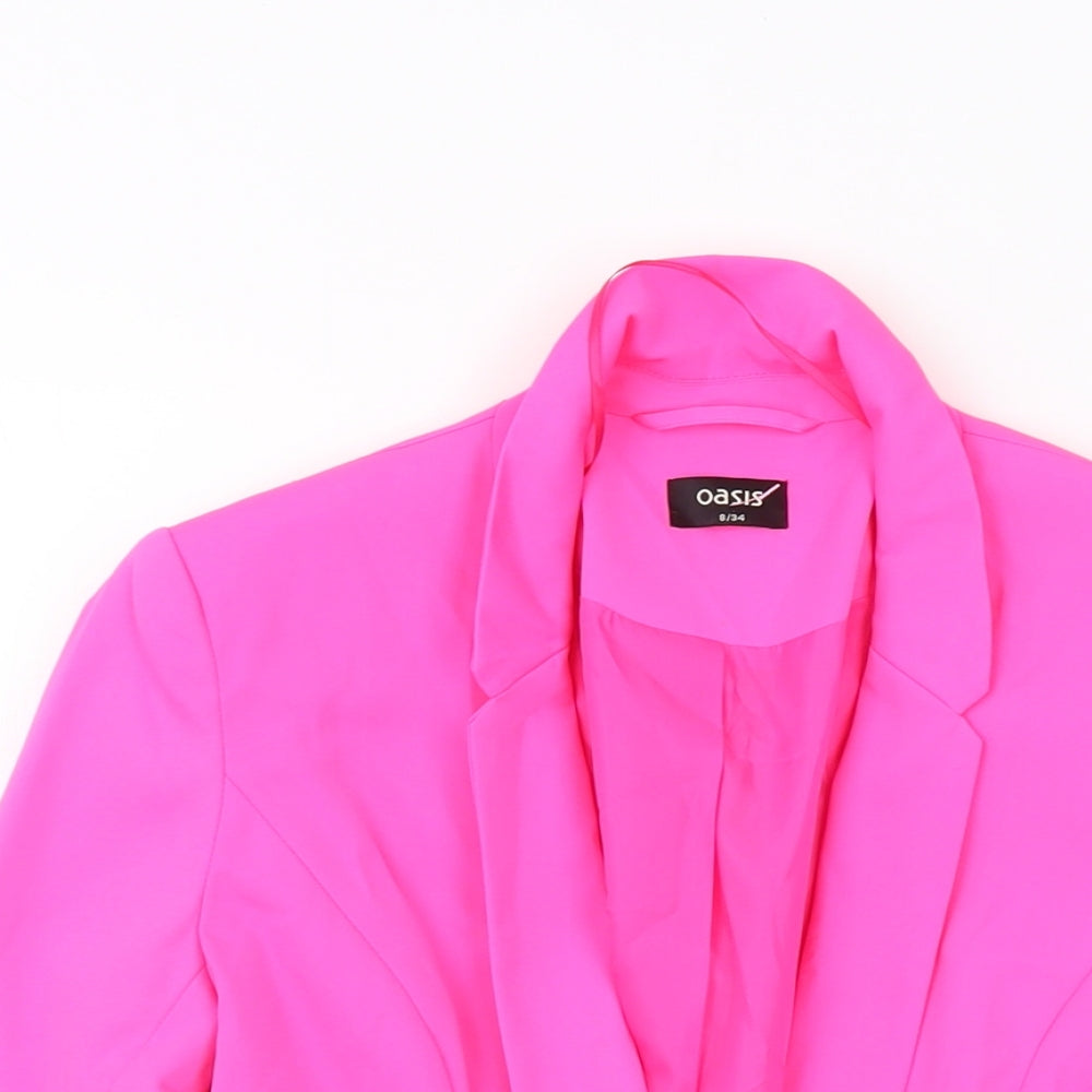 Womens UK Size 8 Oasis Pink Jacket