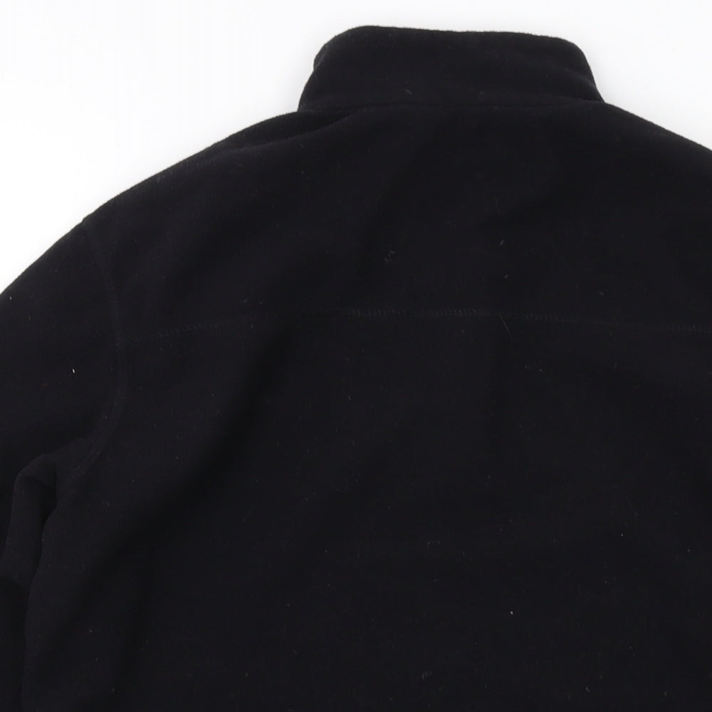 Quechua Womens Black Polyester Pullover Sweatshirt Size S Zip