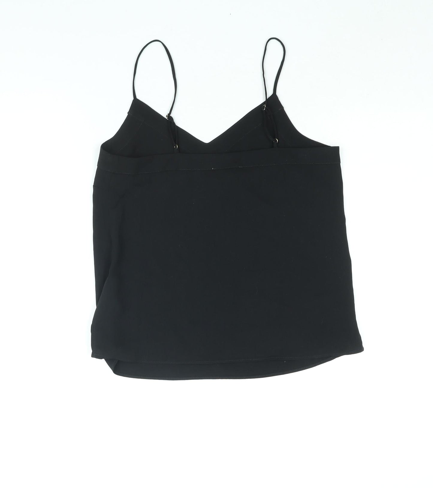 Womens UK Size 6 Topshop Black Camisole Blouse