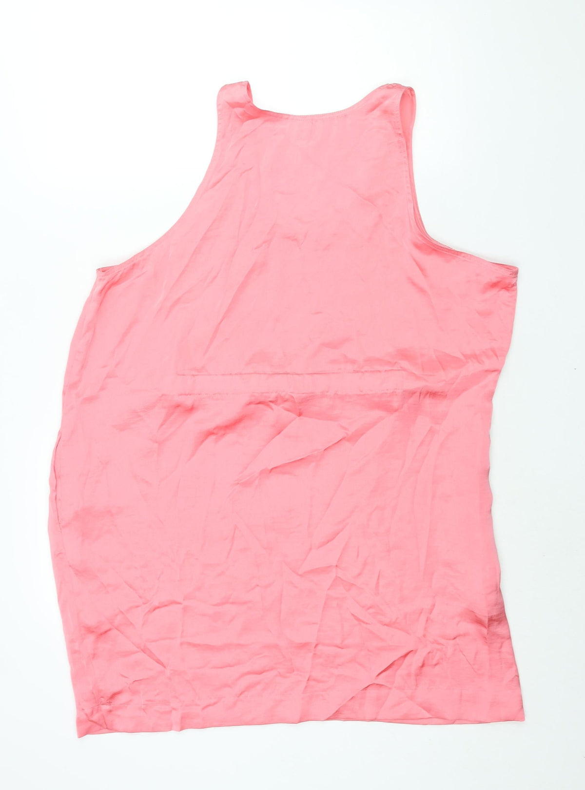Cheap Monday Womens Pink Polyester Sheath Size S Scoop Neck Pullover