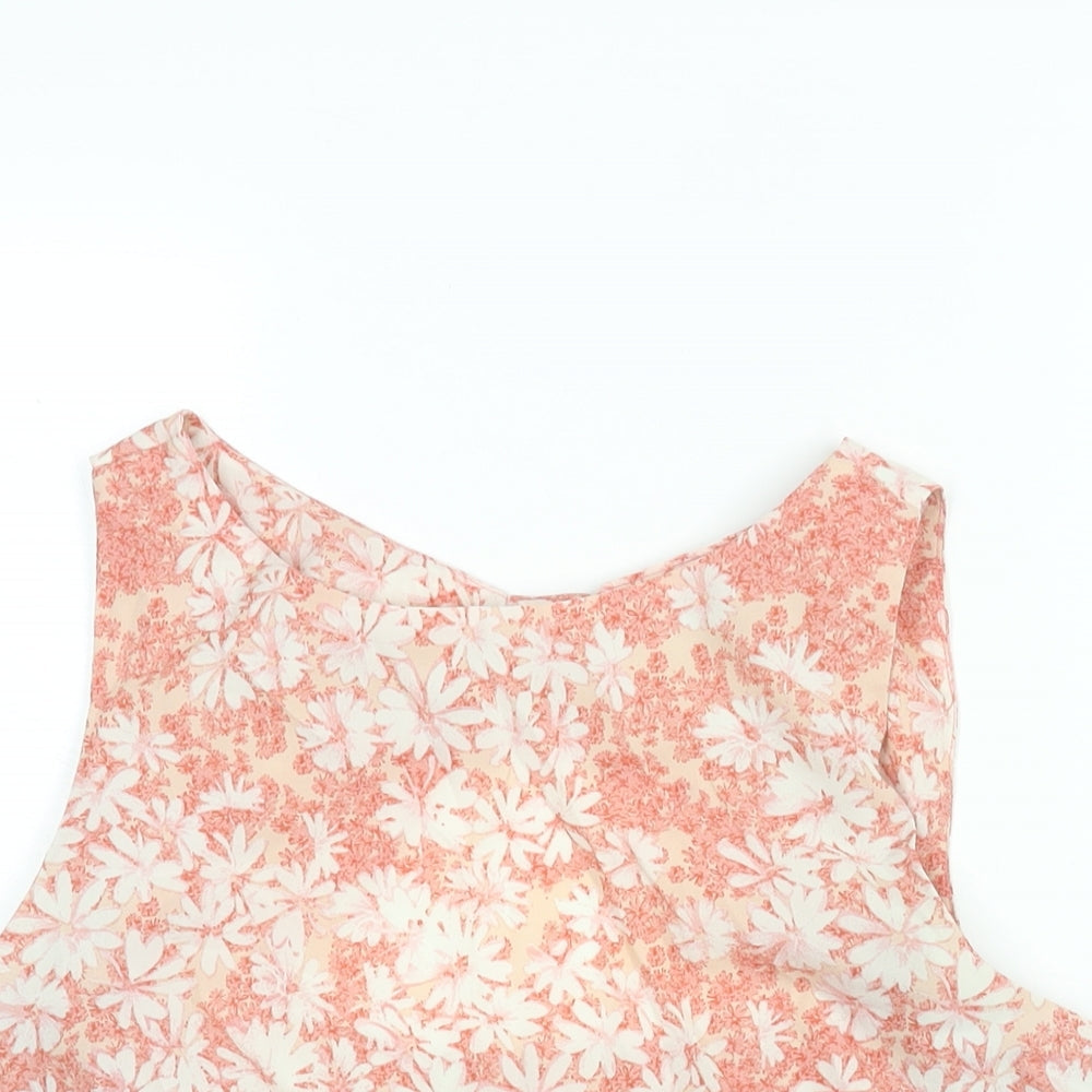 Womens UK Size 12 Dorothy Perkins Pink Camisole Blouse