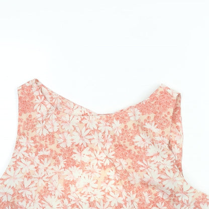 Womens UK Size 12 Dorothy Perkins Pink Camisole Blouse