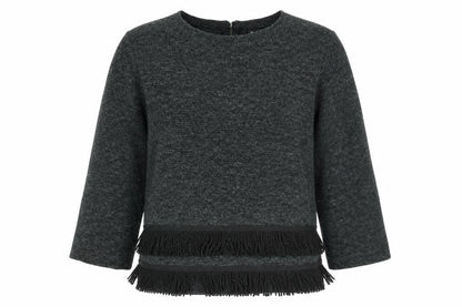 Womens UK Size 10 PLT Grey Pullover Jumper