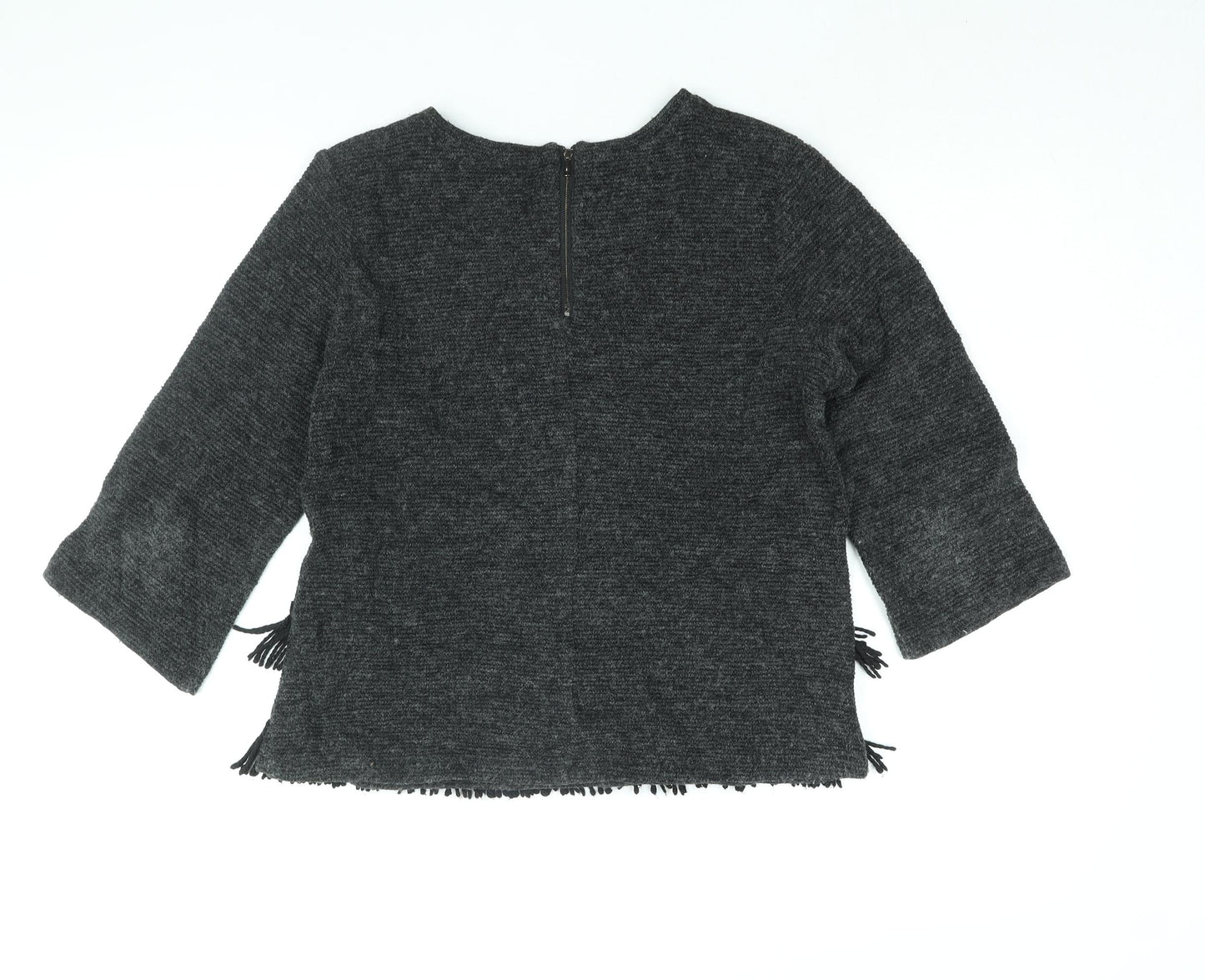Womens UK Size 10 PLT Grey Pullover Jumper