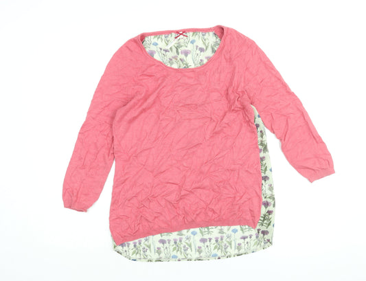 Womens UK Size M NEXT Pink Pullover Jumper