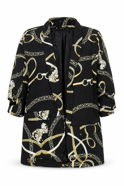 Womens UK Size 16 Made in Italy Black Jacket