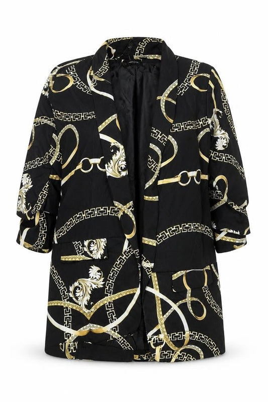 Womens UK Size 16 Made in Italy Black Jacket