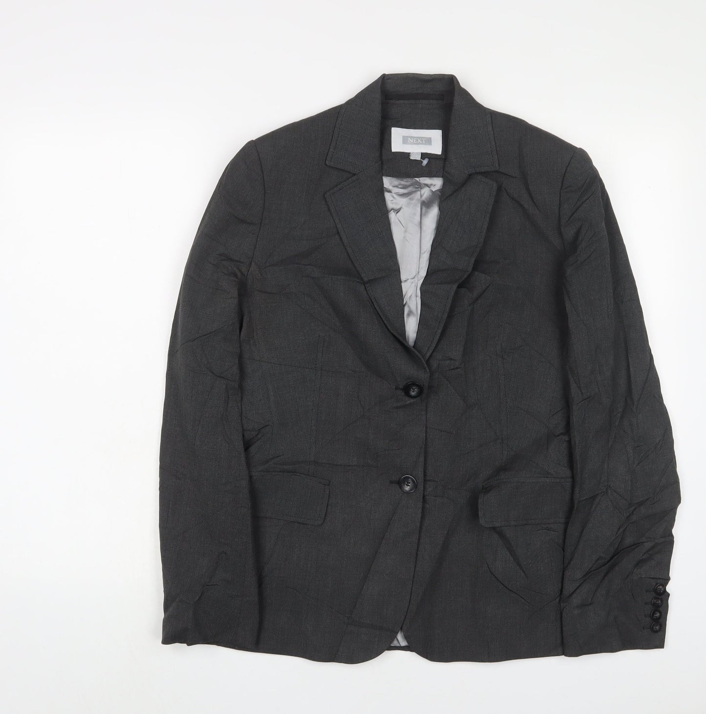 Womens UK Size 12 NEXT Grey Jacket