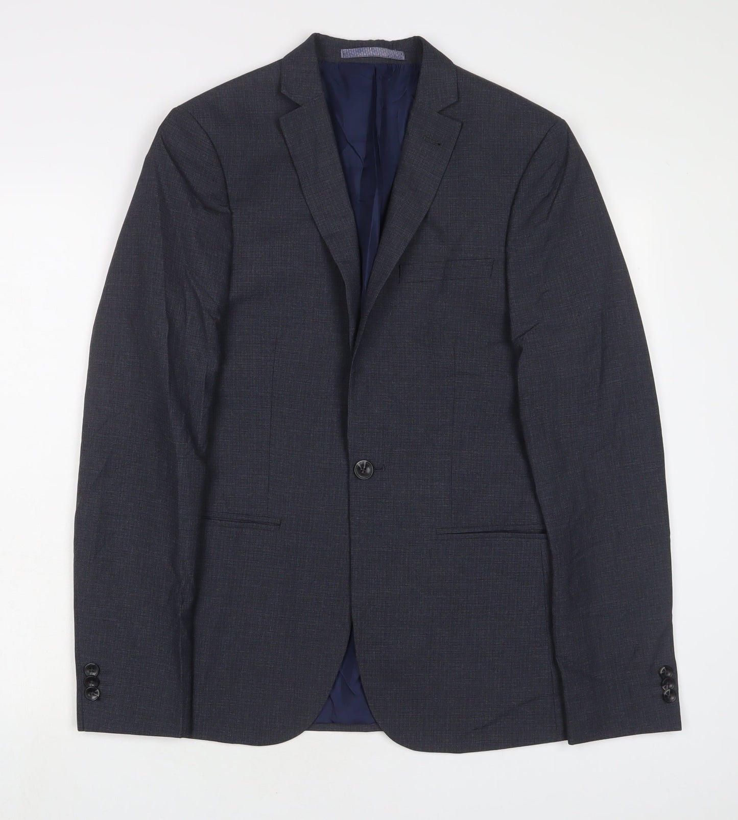 Mens UK Size 36 Limited Collection Regular Grey Suit Jacket