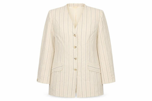 Womens UK Size 16 Precis Beige Jacket