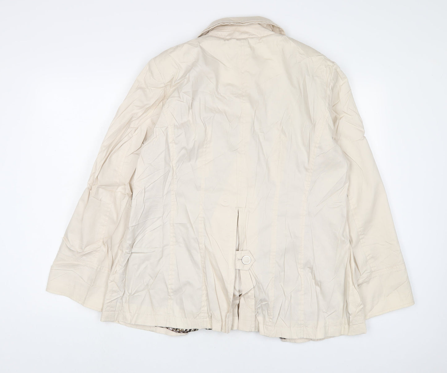 Womens UK Size 16 Per Una Beige Jacket
