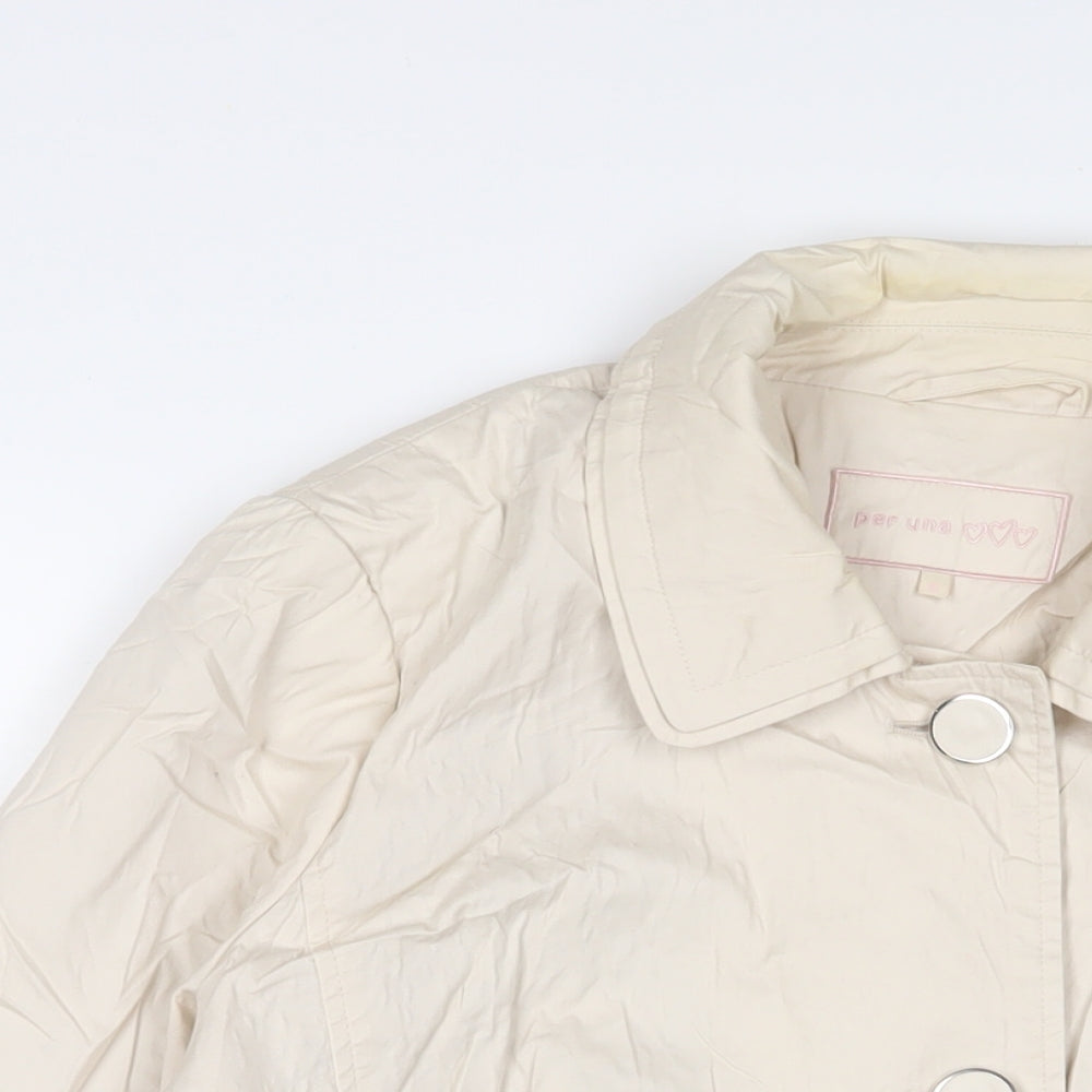 Womens UK Size 16 Per Una Beige Jacket