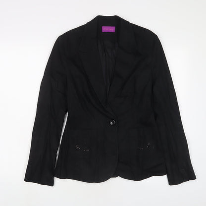Womens UK Size 12 Therapy Black Jacket