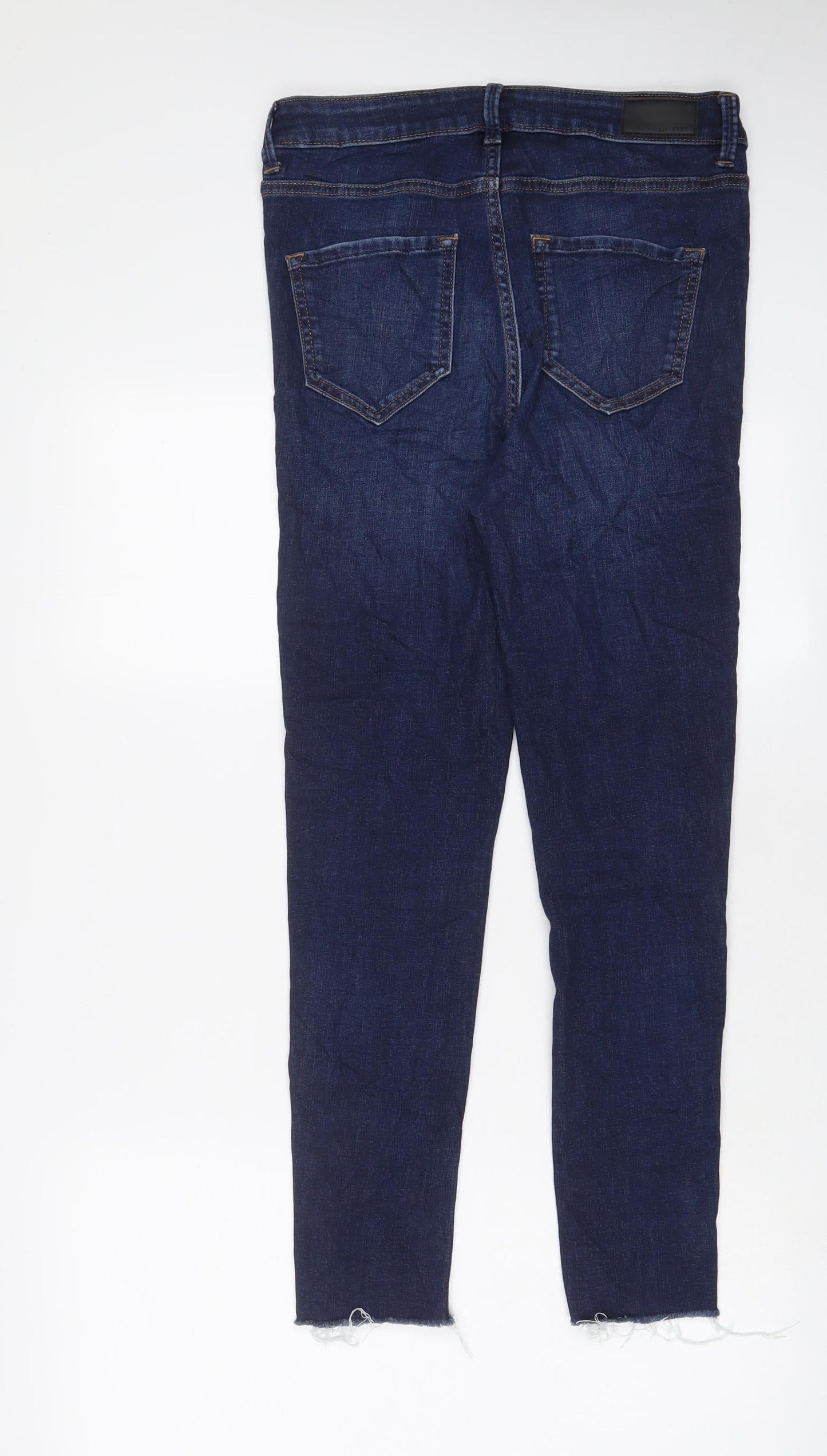 Womens UK Size 10 Marks and Spencer Regular Fit Skinny Blue Jeans