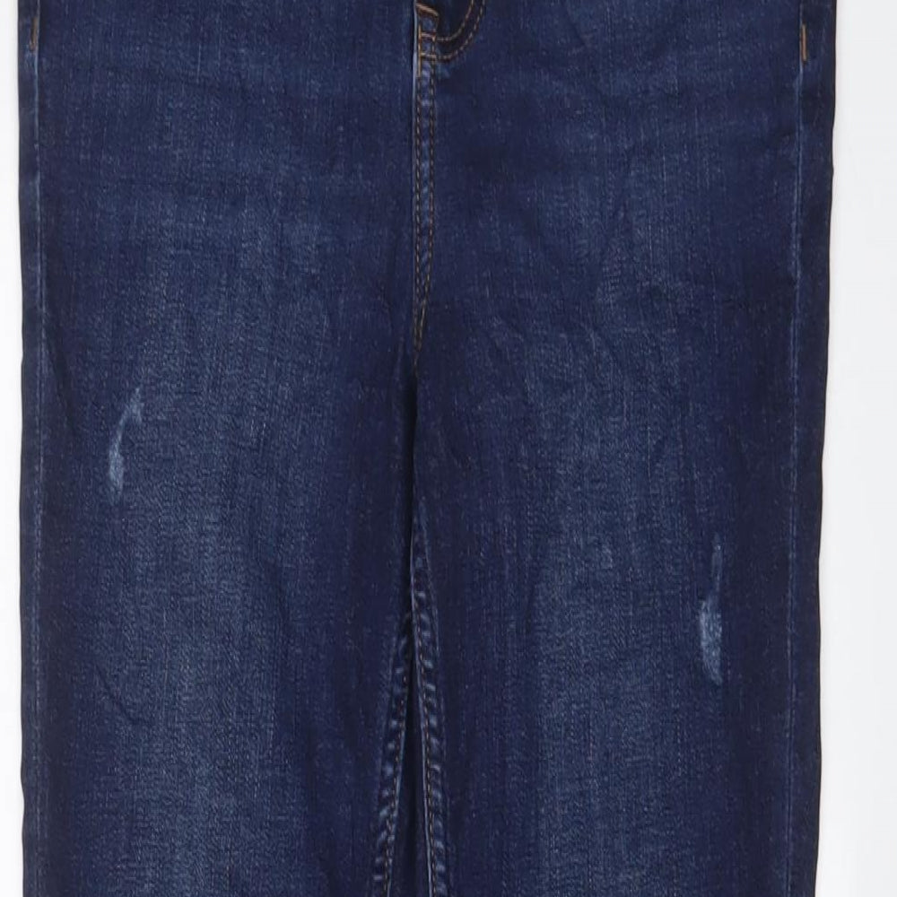 Womens UK Size 10 Marks and Spencer Regular Fit Skinny Blue Jeans