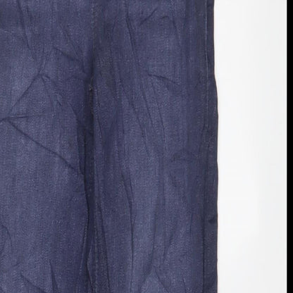 Womens UK Size 6 Marks and Spencer Regular Fit Straight Blue Jeans