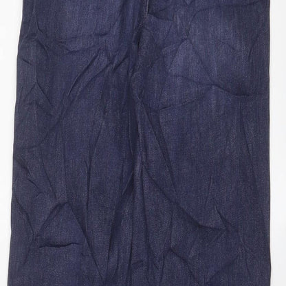 Womens UK Size 6 Marks and Spencer Regular Fit Straight Blue Jeans