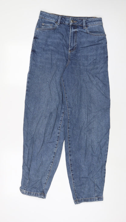 Womens UK Size 8 Marks and Spencer Slim Fit Mom Blue Jeans