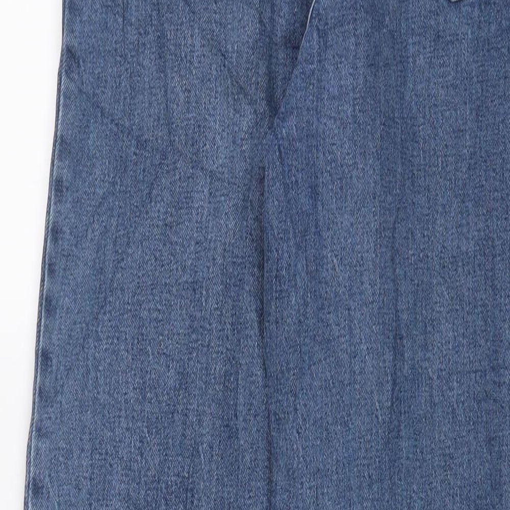 Womens UK Size 8 Marks and Spencer Slim Fit Mom Blue Jeans