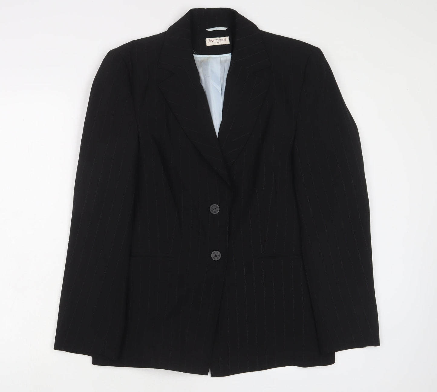 Womens UK Size 16 Bonmarché Black Jacket