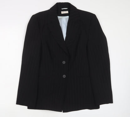 Womens UK Size 16 Bonmarché Black Jacket