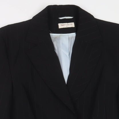 Womens UK Size 16 Bonmarché Black Jacket