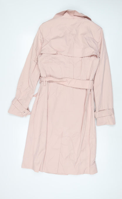 Womens UK Size 6 Marks and Spencer Pink Overcoat
